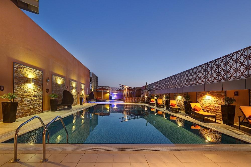 อบิดอส โฮเต็ล อพาร์ตเมนต์ ดูไบแลนด์ Aparthotel ภายนอก รูปภาพ