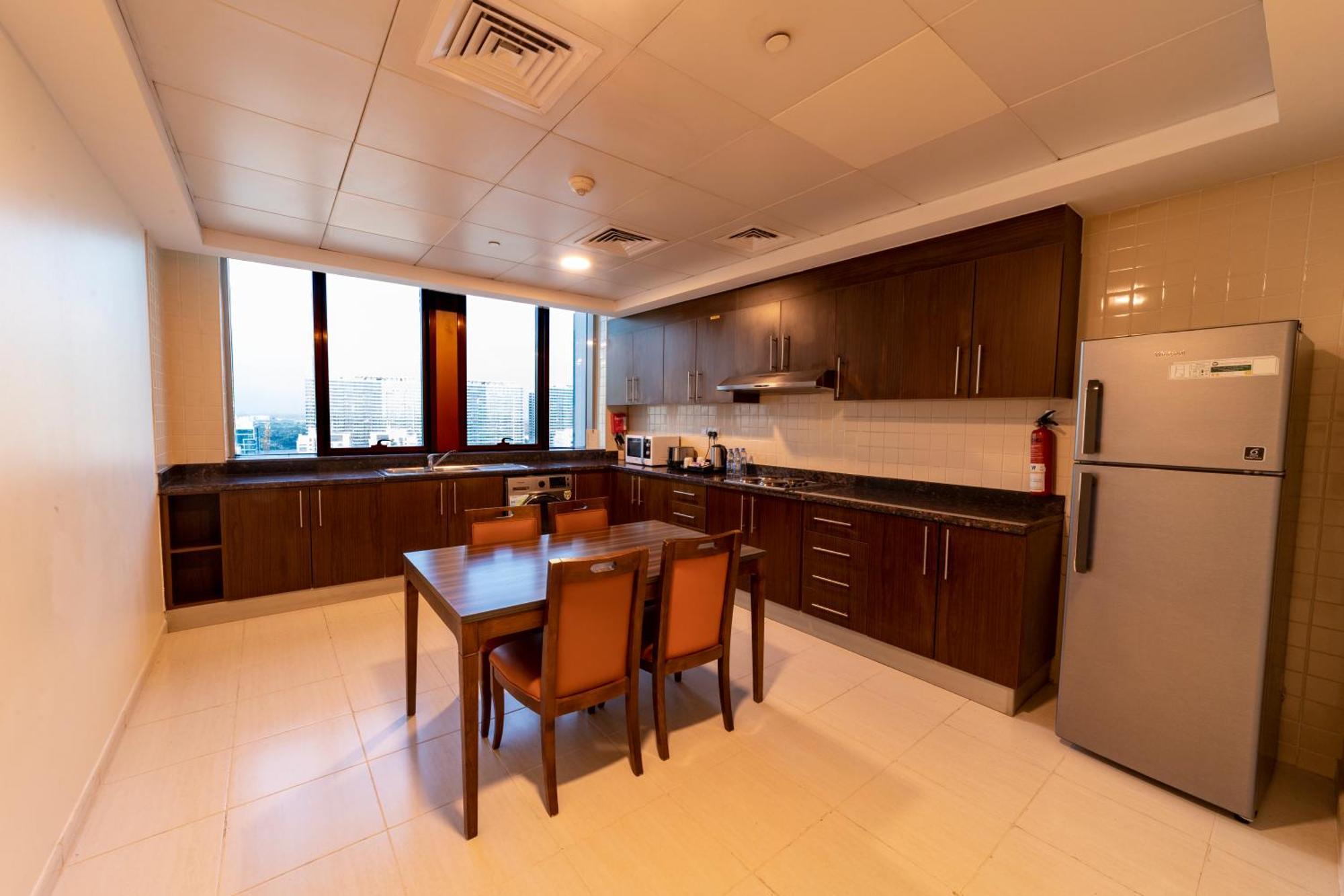 อบิดอส โฮเต็ล อพาร์ตเมนต์ ดูไบแลนด์ Aparthotel ภายนอก รูปภาพ